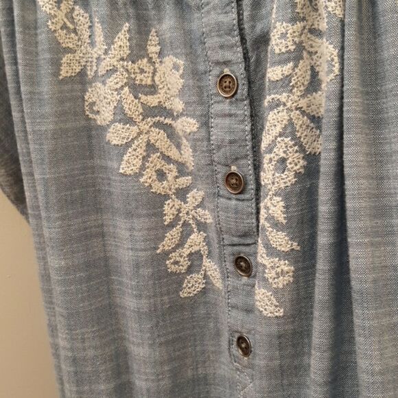 Abercrombie & Finch denim jumpsuit New York size large - Picture 5 of 8